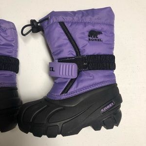 Toddler Sorel Snow Boots 💜